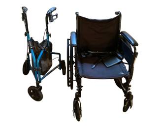 167 - Walker & Wheelchair