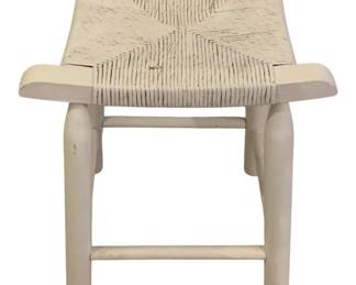 71 - Wood Stool - 16 x 12 x 19