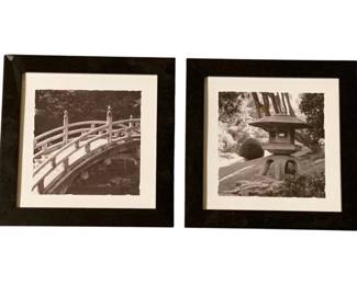 316 - 2 Framed Prints - 9.5 x 9.5