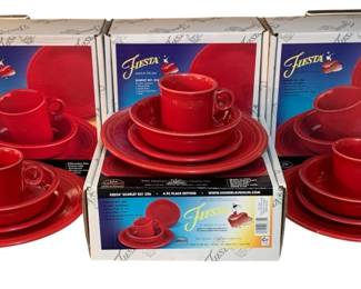 222 - 4 Fiesta 4pc Sets