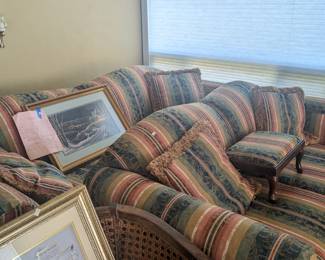 Berkeley sofa & loveseat like new 