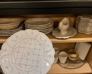 Juliska dishes and glassware