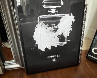 Chanel No.5 print. 29w x 41.5h
