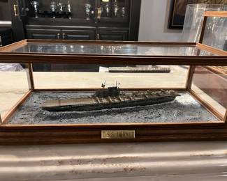 Military ship model