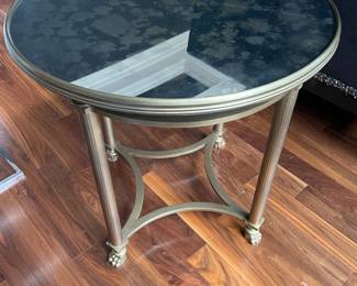 Restoration Hardware Sylvia 24” round side table
