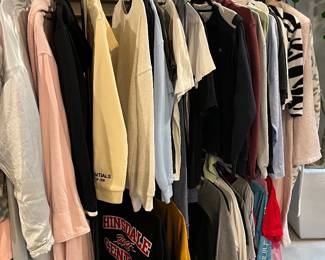 just a sample of the loads of clothes, coats, accessories this sale will have