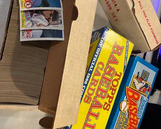 1985-1989 baseball cards