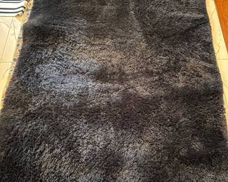 Faux fur rug