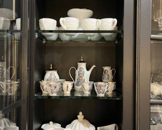 Juliska , milk glass, Latvian porcelain