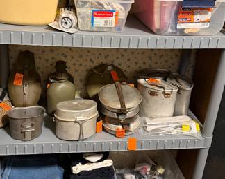 More office Supplies, Vintage Military items