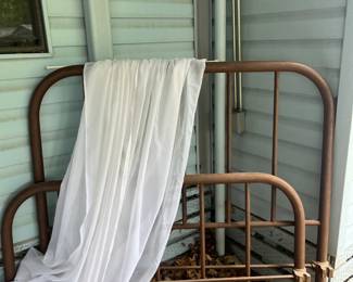 Full Iron Bed with rails
