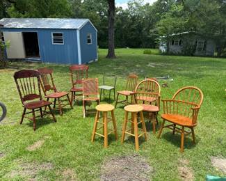 lots of chairs