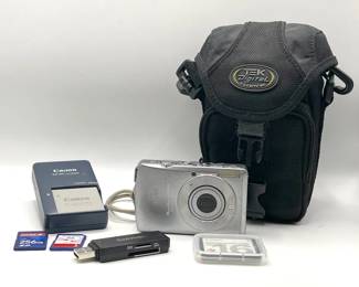Canon PowerShot SD630 Digital ELPH Camera — Tested & Works