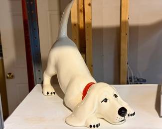 Ceramic Dog Figurine