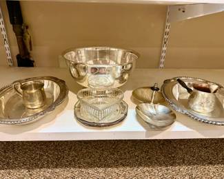 Silverplate & Metal Lot