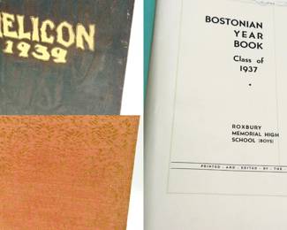 (3) Vintage Yearbooks