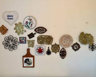 Metal Trivets & More Lot
