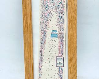 "Entering Vermont" by Mort Gerberg Print