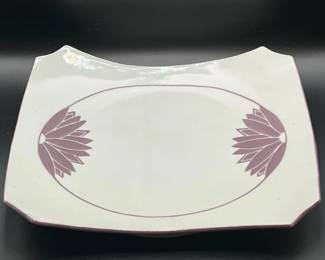 MCM Mid-Century Modern Winfield Porcelain China Serving Platter, Signed