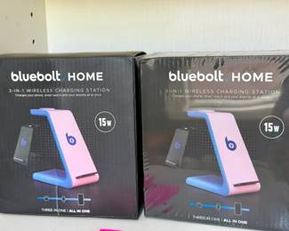 (2) BlueBolt Home 3-in-1 wireless charging stations