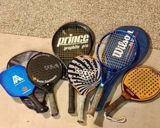 Tennis Racquet & Pickleball Paddles