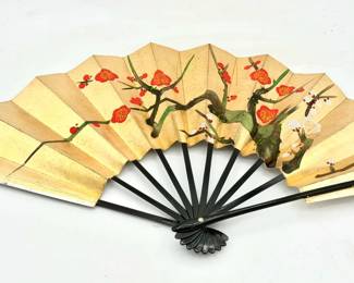 Vintage Asian Folding Fan
