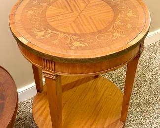 Vintage Inlaid Nightstand