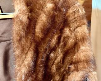 Vintage Esther Dorothy Fur Cape