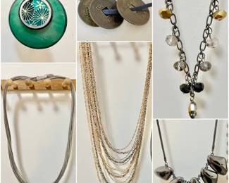 (9) Necklaces Single- & Multi-Strand