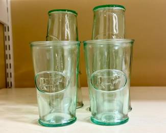 (6) Amici Home milk glasses