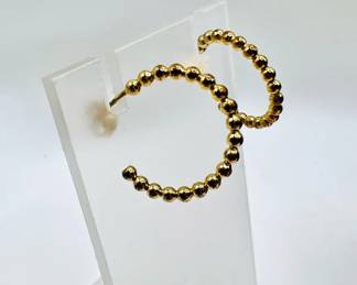 14K Gold Filled Hoop Earrings