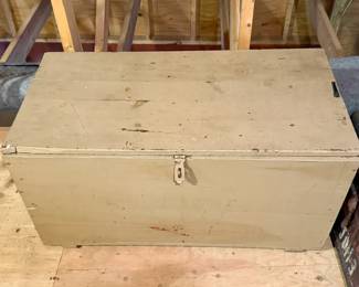 Primitive Wooden Chest