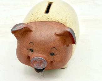 Vintage Ceramic Piggy Bank