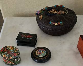 Trinket Boxes - Sewing Basket