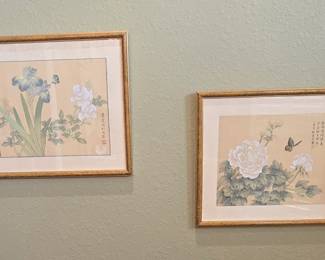 2 Floral Pictures 