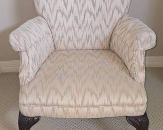 Queen Anne Wing Back Chair