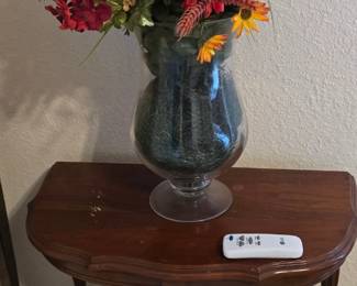 Half Moon Antique Side Table