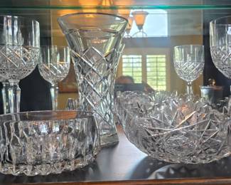 Crystal Goblets - Bowls 