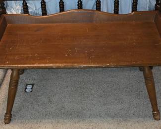 Maple Dry Sink Coffee Table  - Early American 