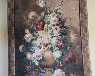 Wall Floral  Tapestry 