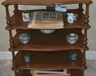 5 Tier Antique Side Table