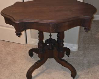 Victorian Style Walnut Table