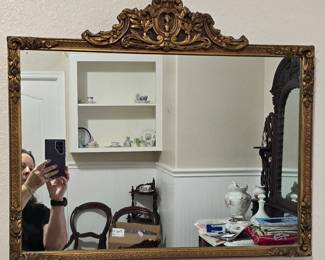 Gold Gilded Wall Mirror