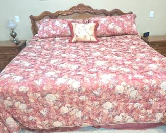 Drexel Heritage French Provincial King Size Bed