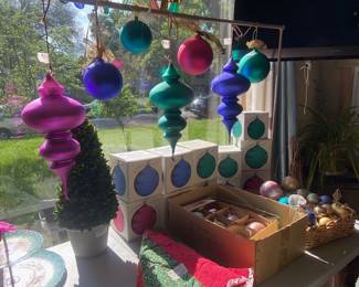 Mercury Glass Ornaments