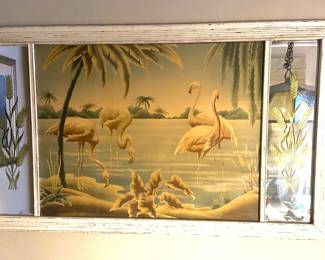 Turner Flamingo Print