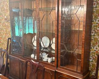 Henredon Breakfront Cabinet