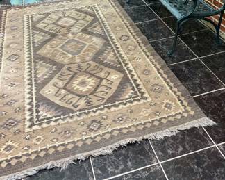 Native American Style Wool Rug