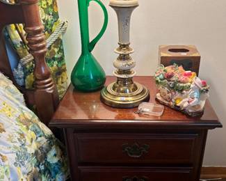 American Drew Cherry Side Table