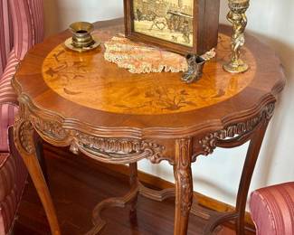 Inlaid Table From Blair House